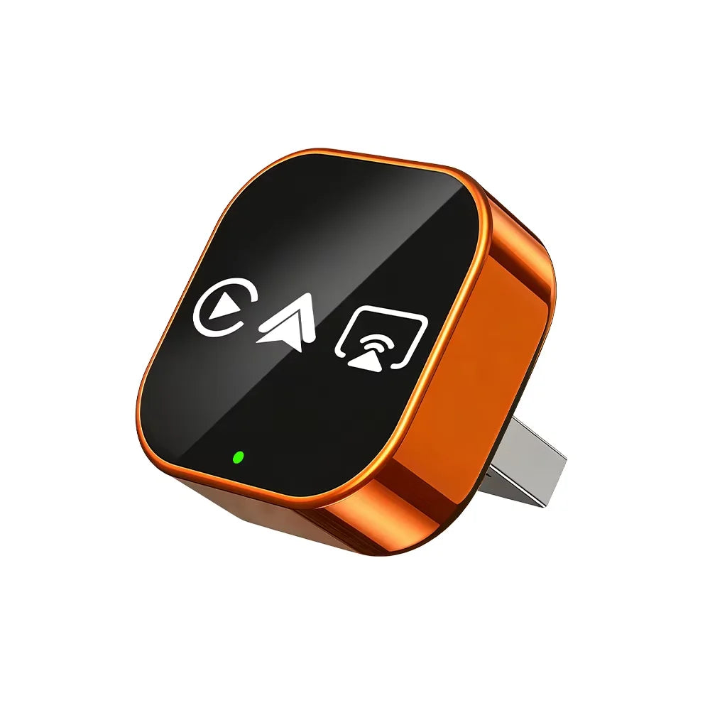 CarRocket 4in1   Carplay Adapter Wired To Wireless Android Auto Mirror Link Smart MiNi Ai Box USB Plug and Play Bluetooth WiFi