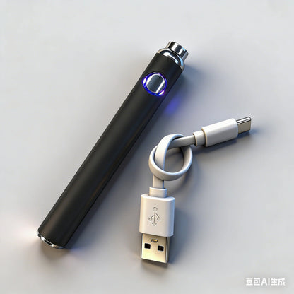 DIY 1-5pcs Type-c Bottom charging Tiny lectric Soldering Iron 650mAh Battery 510 Thread Connection Heat Pen Welding Solder Iron