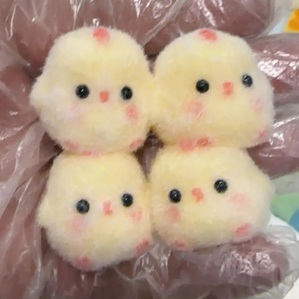 Handmade Chick Toys Squishy Cute Chick Squeeze Stress Relief Toy  Cartoon Slow Rebound Decompression Fidget Gifts