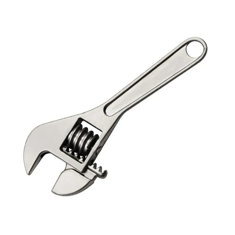 1PCS Mini Adjustable Wrench Key Chain Adjustable Metal Spanner Keyring Hand Tool Rotatable Nut Small And Portable Hand Tool Key