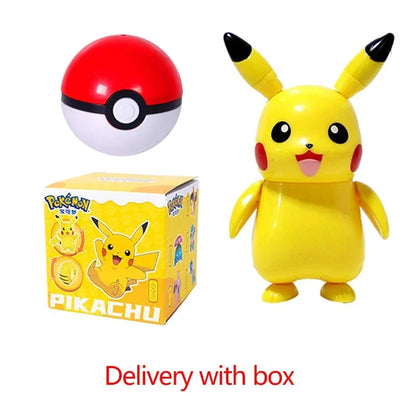 Pokemon Figure Pokeball Poke Ball Venusaur Charizard Gyarados Pikachu Mewtwo Gengar Blastoise Mew Eevee Box Elf for Kid Toy Gift