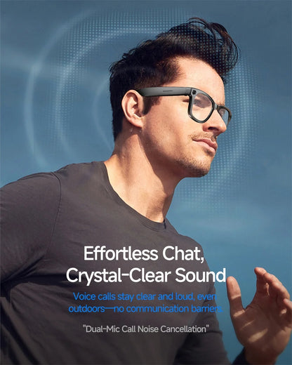 Smart Glasses With 800W Intelligent Translation Al Voice Wake-up Intelligent Q&A Interaction Call Noise Reduction EIS Anti Shake