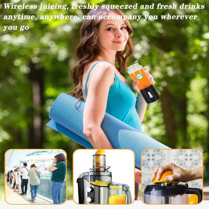 New 150W Powerful Juicer USB 4000mAh Battery Multi-use Juice Cup Grinder Outdoor Portable Fresh Fruit Blender Smoothie Juice Cup