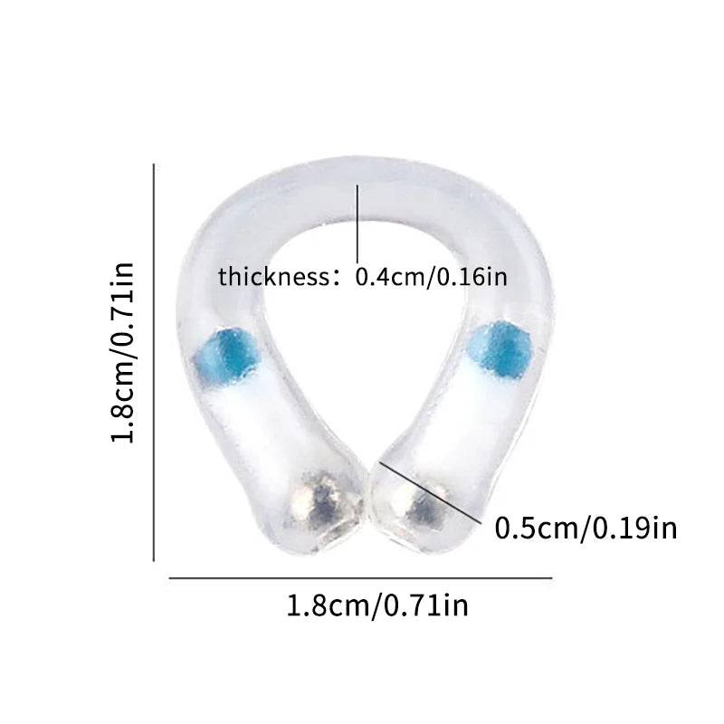 Silicone Magnetic Anti Snoring Nasal Dilator Stop Snore Nose Clip Aid Easy Breathe Improve Sleeping For Men/Women Beauty Health