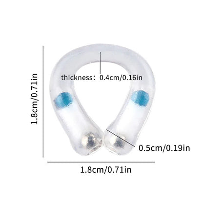 Silicone Magnetic Anti Snoring Nasal Dilator Stop Snore Nose Clip Aid Easy Breathe Improve Sleeping For Men/Women Beauty Health