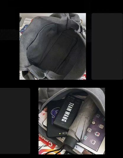 Canvas Large Capacity Mens Casual Handbags Vintage Shoulder Messenger Bag Leisure Student Satchel Package Bolsos Crossbody Bags