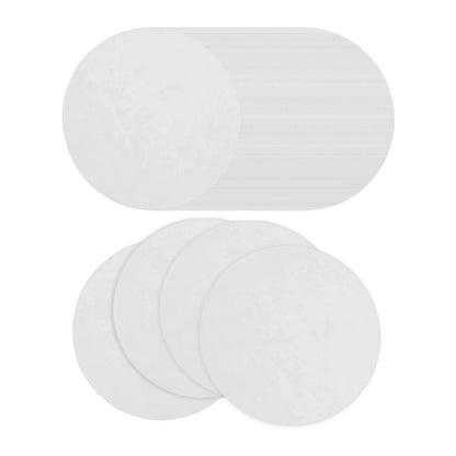 100pcs Ceramic Fiber Glass Fusing Paper Microwave Kiln Hot Melt Lining Paper DIY Making Pottery Art Craft Supplies