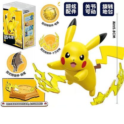 100000 volts pet Trainer ornament Charizard Building Capture pets Blocks Ash Ketchum Misty Serena Mini Action Figure Toys