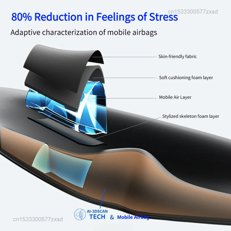 Dreamlight Eye Mask Sleep 3D Stereoscopic Sleep Aid for Men Women Adult for Sleeping Block Out Light Travel Blindfold Breathable