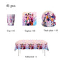 Demon Hunting Team Disposable Tableware Tablecloth Gift Bag Birthday Party Decoration Supply Classroom Reward Prize Fun Toy Gift