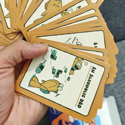 Go Fish Card Game Yourself Fun Gag Gift Hilarious Board Games with A Twist Night Family Interaction Party Game for 2+ Players