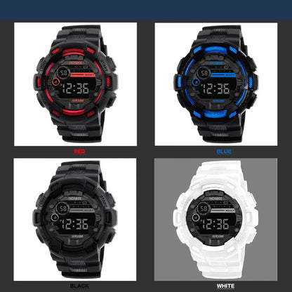 Fashion Men‘s Watch Waterproof Sports Digital Watches Men Large Dial Electronic Wristwatch Clock for Boys Child Reloj Hombre