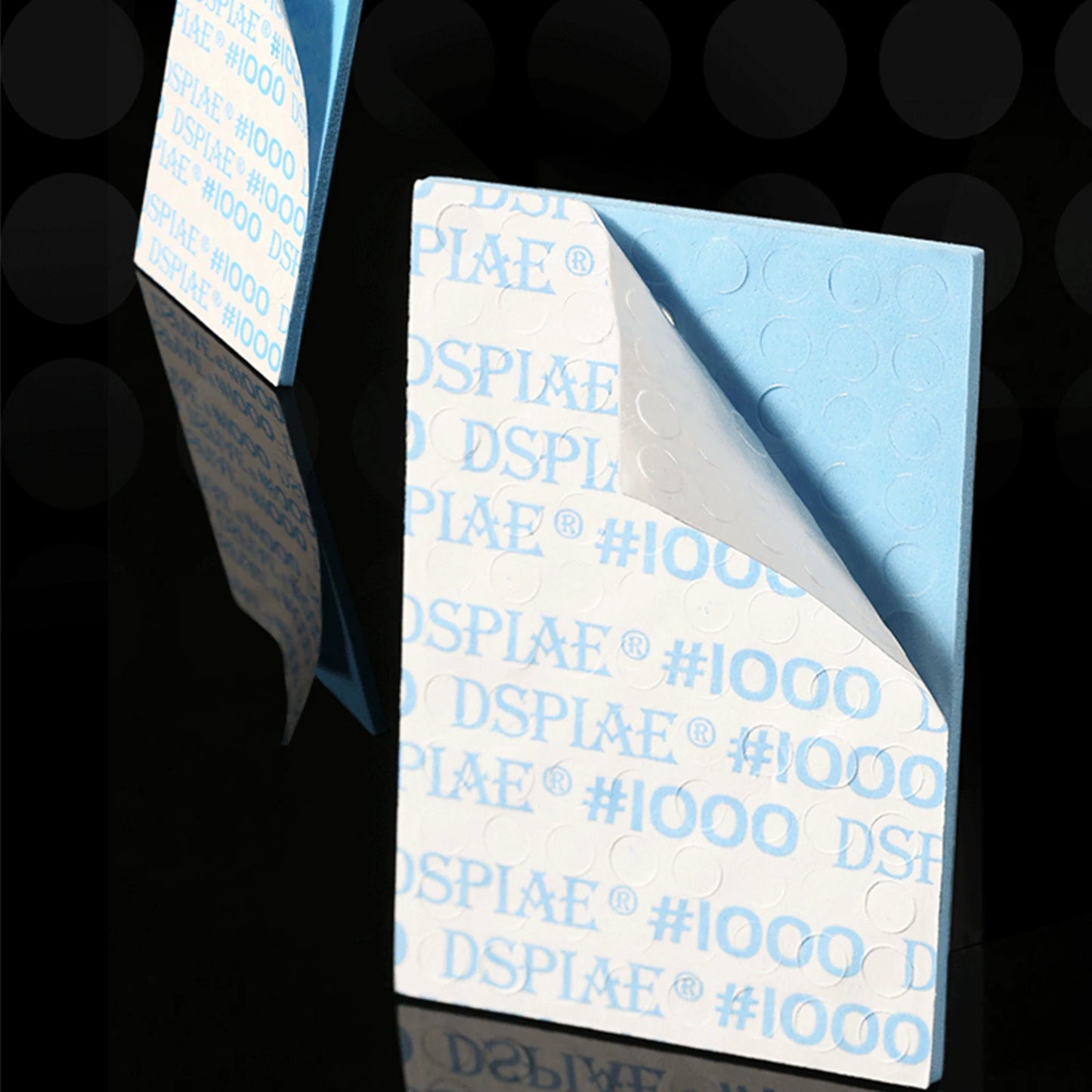 DSPIAE SS-C01 SS-C02 Self Adhesive Sponge Sanding Disc Sponge Sandpaper Double Side Abrasive Model Tools Polishing Sponge