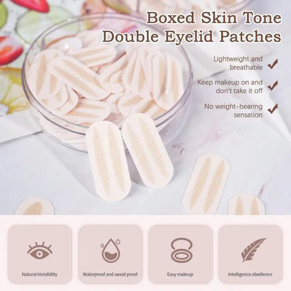 300PCS Double Eyelid Sticker Natural Invisible And Long-lasting Shaping Big Eye Beauty Tape For Single Eyelid Person Makeup Tool