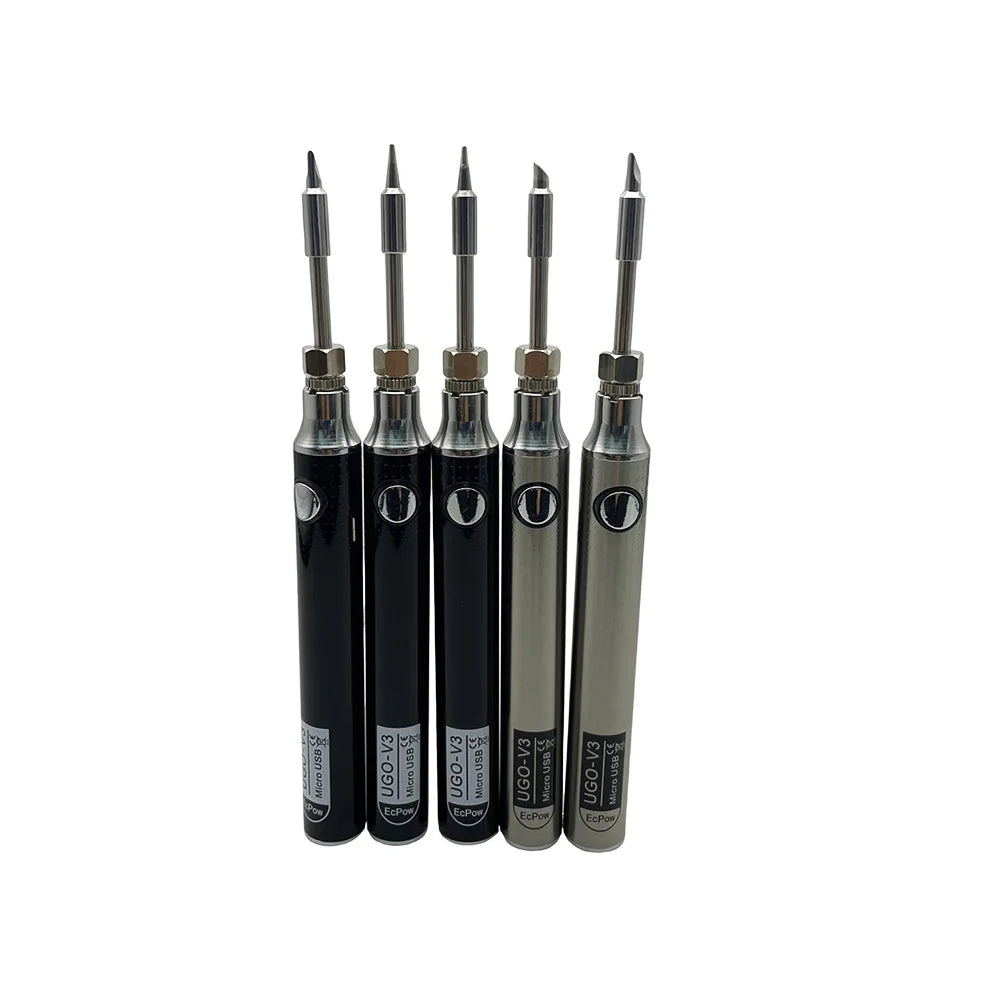 1pcs UGO-V3 900mAh Electric Soldering Iron Battery 3.4V-4.0V Preheat VV Slim Pen for 510 Thread Welding Heating Tool Pen