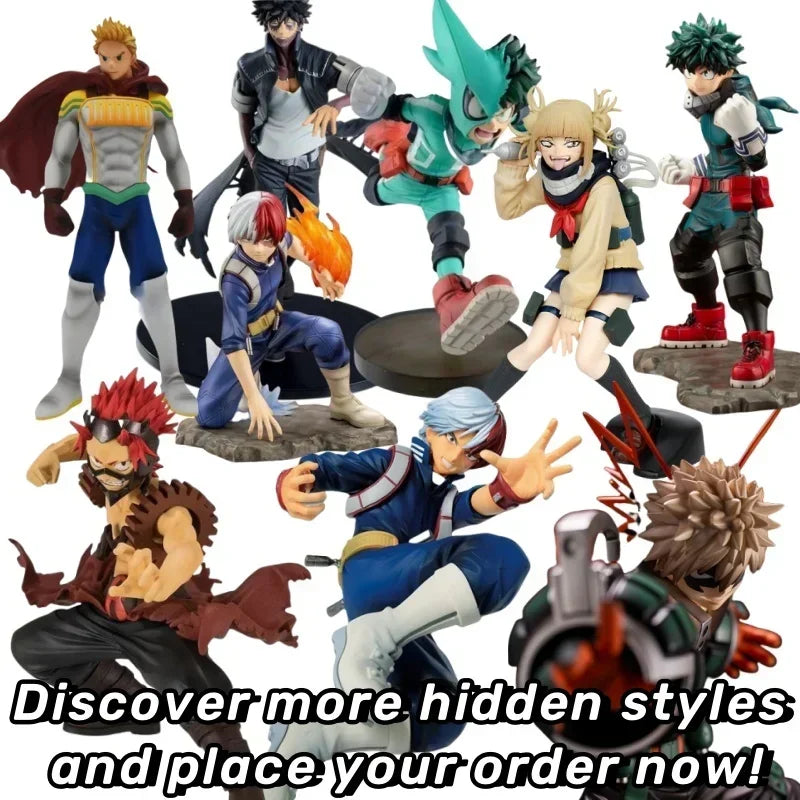 My Hero Academia Blind Box Anime Action Figure Shoto Bakugou Deku All Might Lucky Blind Box Large Figure Anime Fans Gift