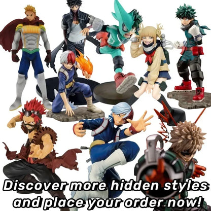 My Hero Academia Blind Box Anime Action Figure Shoto Bakugou Deku All Might Lucky Blind Box Large Figure Anime Fans Gift