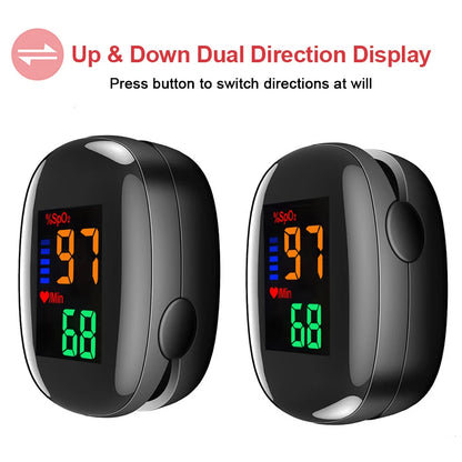 Medical IR Fever Thermometer LED Digital Backlit Measure Non-contact Body Thermometer or Finger Mini Oximeter Blood Oxygen Tool