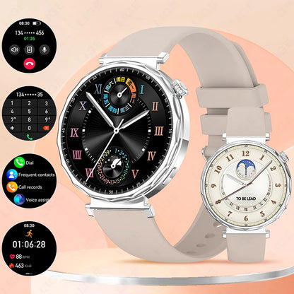LIGE 2025 Smart Watch Women Full Circle Touch Screen Bluetooth Call Men Smartwatch Waterproof Sport Activity Fitness Watch Women