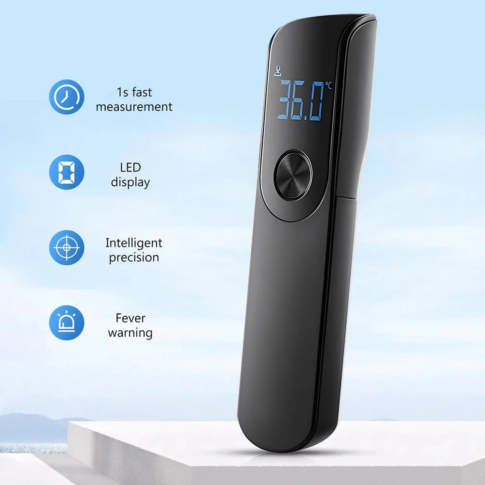 Medical Temperature Infrared Thermometer Forehead Digital Non-contact Thermomete or Finger Blood oxygen saturation Oximeter LED