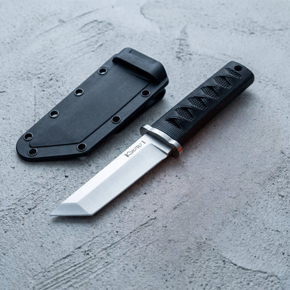 Portable storage outdoor knife with exquisite sheath protection camping picnic short distance travel multifunctional tool small