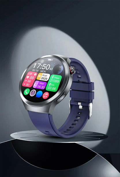 2026New 1.73-inch Sapphire AMOLED Smart Watch Men Women ECG Uric Acid Blood Pressure Health Track Call Clock Care Smartwatch NFC