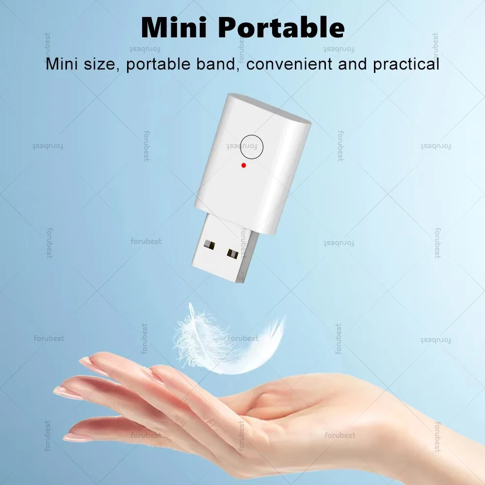 Zigbee Range Extender USB Signal Repeater High-gain Extend Zigbee Cover Range Detachable Antenna For Tuya Smart Life APP /Z2M HA