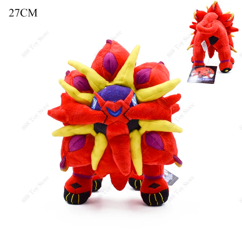 Hot Sale Pokemon Plush Toy Mega Rayquaza Gyarados Dragonair Mimikyu Lucario Horsea Charizard Soft Stuffed Peluche Kids Xmas Gift