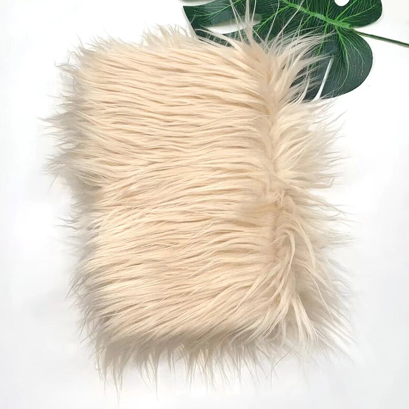 8cm Pile Length Imitation Fur Fabric Diy Cosplay Clothing Hairy Fur Fabric Bundle Long Hair Plush Fabrics By Meters Liquidations