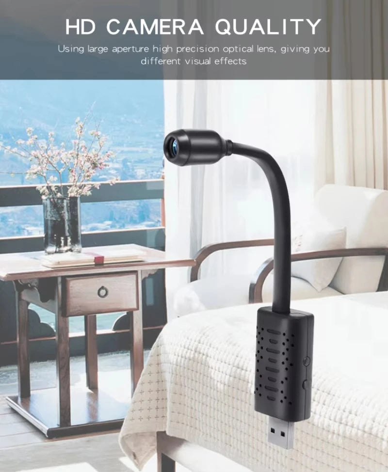 WIFI Mini Camera Portable1080P HD USB Wireless Night Vision Motion Detection Surveillance Micro Cam Remote Monitoring