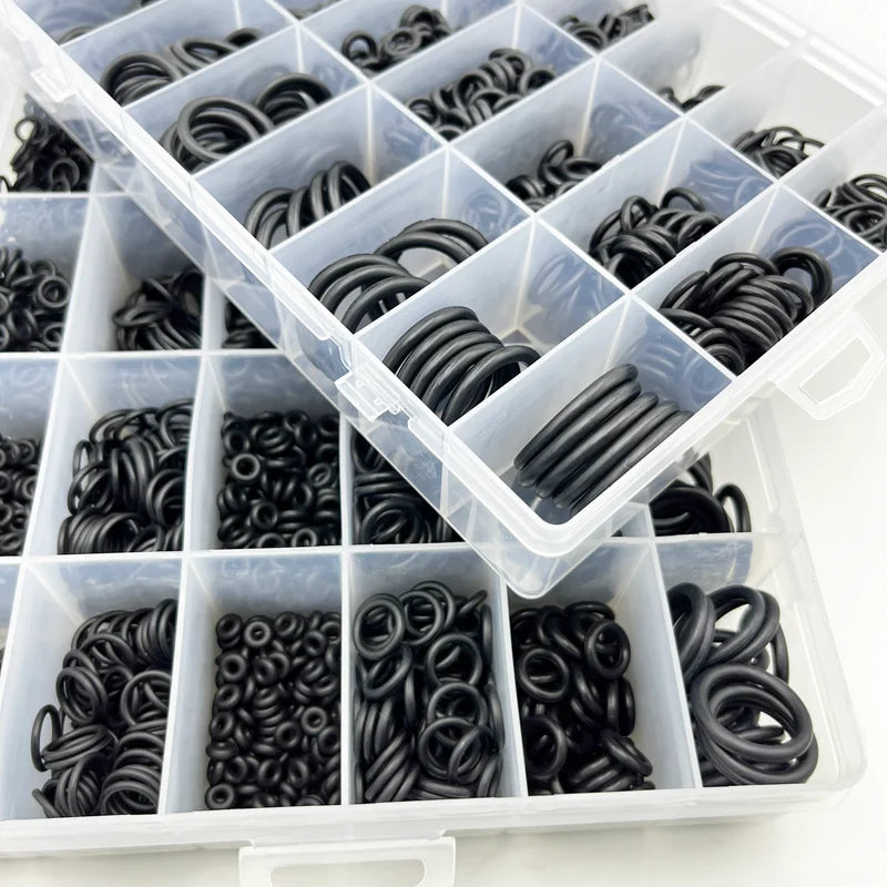 O Ring NBR Seal Washer Plumbing Gasket Thickness 1/1.5/2.0/2.4/3.1/4.0 Nitrile Butadiene Rubber Spacer Oil Resistance Oring Kit