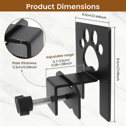 6 Pcs Mattress Slide Stopper Bed Frame Brackets Metal Anti Slip Fastener Adjustable Furniture Sliding Prevention
