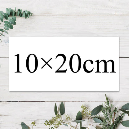 100-1000pcs Rectangle Custom Sticker and Customized Logos Wedding Birthday Baptism Stickers Design Your Own Personalize Sticker