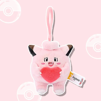 Pokemon Jigglypuff Bulbasaur Gengar Togepi Mimikyu Mew Kawaii Plush Stuffed Toy Keychain Backpack Pendant Keyring Birthday Gifts