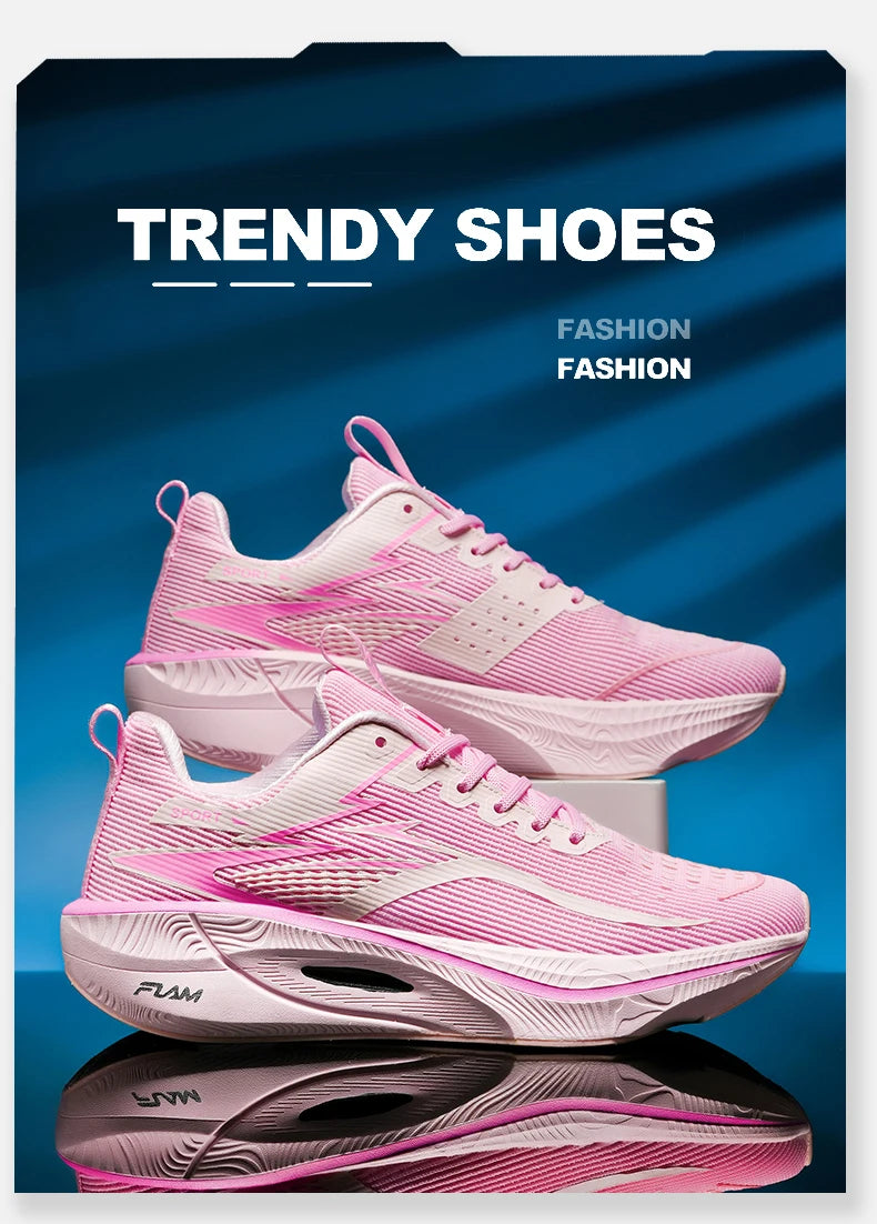 Marathon Running Shoes Speciality Men Sports Cushion Carbon Board Breathable Lightweight Comfortable Women's Athletic Sneakers
