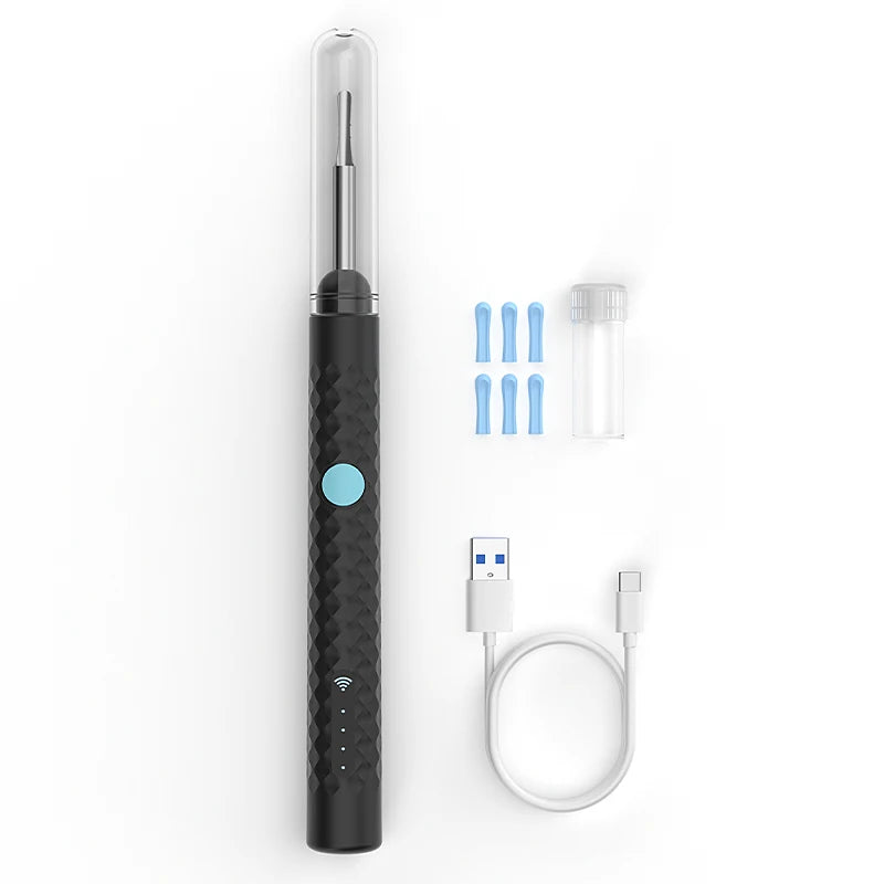 Smart Visual Ear Sticks HD1080P 4.2MM Camera WIFI Ear Pick Ear Cleaner Ear Spoon Wireless Endoscope Health Care Waterproof 6LEDs