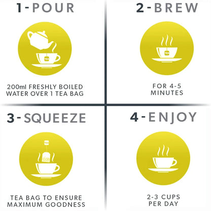 Mullein Leaf Herbal Tea - Supports lung and respiratory health - Supports daily wellness - Caffeine-free, sugar-free, vegan