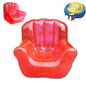 Inflatable Transparent PVC Lounge Chair, Blow Up Sofa for Camping Yard Patio, Air Couch Furniture Outdoor Beach Room