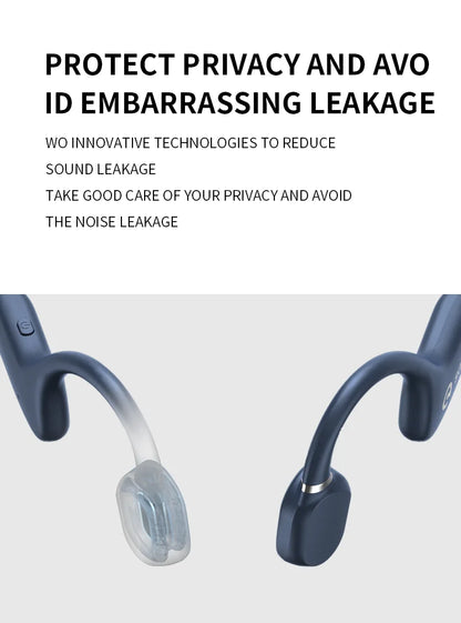 Słuchawki Sanag A5X True Bone Conduction Wireless Sport z otwartą konstrukcją, Bluetooth, dźwiękiem 3D stereo, wybór z wyprzedaży błyskawicznej