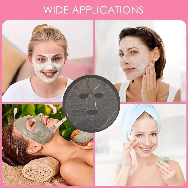 DIY Face Mask Mixing Bowl Set  Silicone Facial Applicator Brush Spatula with Measure Spoon Facial Skin Care Tool Beauty Supplies