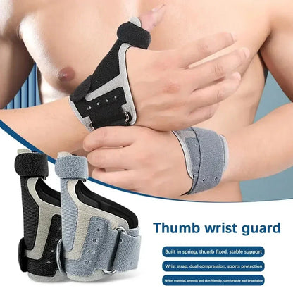 Reversible Thumb & Wrist Stabilizer Splint for Thumb Pain Relief, Trigger Finger, Arthritis, Tendonitis, Sprained, Carpal Tunnel