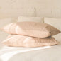 100% French Linen Soft Breathable Pillow Covers Decorative Square Throw Pillow Covers for Bed Couch Sofa Envelope Closure