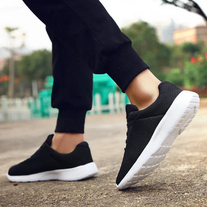 Original Men Running Walking Mesh Shoes Fashion Casual Sneakers Outdoor Breathable Athletic Gym Lightweight Men Tennis Footwear