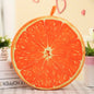 Cartoon Fruits Print Round Bar Chair Cushion Cover Anti-Slip Seat Cushion Slipcover Soft Stool Cushion Covers Slipcover