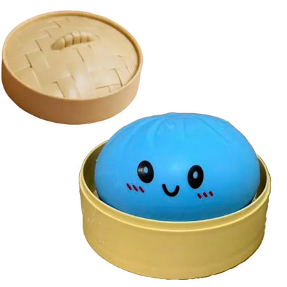 Glitter dumpling squishies Glitter Dumpling Squishy with Box Dumplings Sensory Dumpling Pressure Toy for Stress Relief