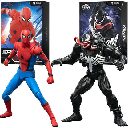 HOT Blokees Champion Version Game Rivals Spider-Man Venom Action Figures Assembly Model Toy Figure Collectible Model Kit Gift