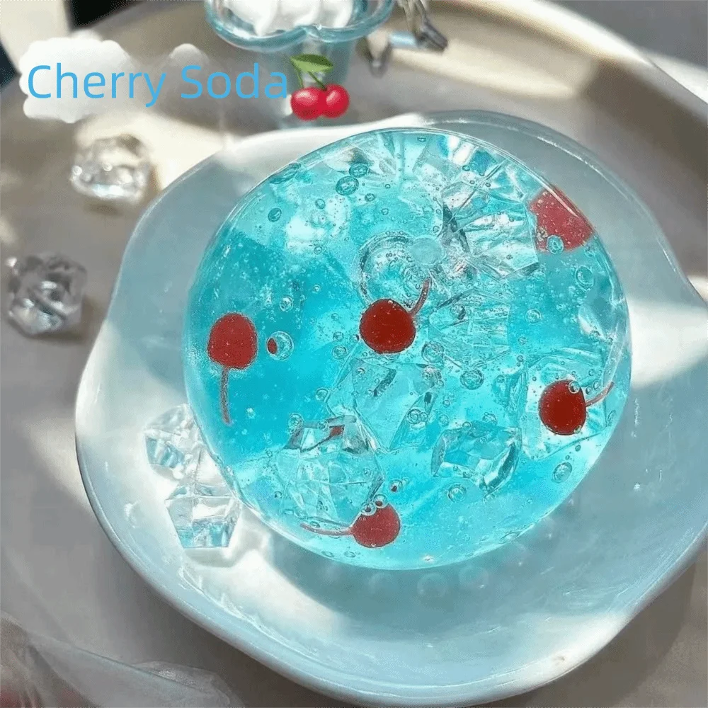 Satisfying Sound Crunchy Squishy Toys Non-bounce Shapable Building Blocks Squeeze Pinch Handmade Sensory Fidget Ball