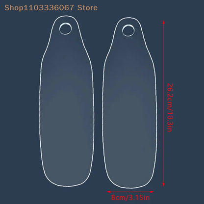 【HL】1Pc Transparent Wristband Soft Silicone Wrist Bands for Men Women Hand Wrist Protection Brace Pad Wristband Sports