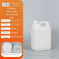 1/2/3/4/5/6/10L Plastic Airtight Bottle with Lid Food Grade HDPE Bucket Sealed Large-Capacity Oil Jerrican Gel Shampoo