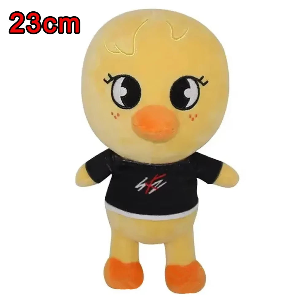 8pcs Skzoo Plush 25cm Kpop Cartoon Stuffed Animal Plushies Stray Kids Plush Doll Toys Kawaii JYP Adults KZ Fans Keychain  Gift